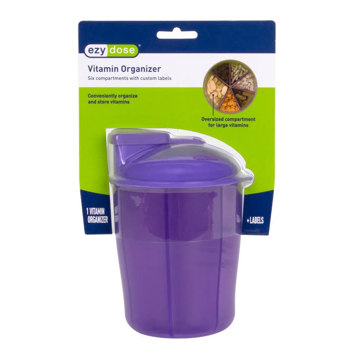 Ezy Dose® Vitamin Organizer for wholesale by Apothecary Products LLC