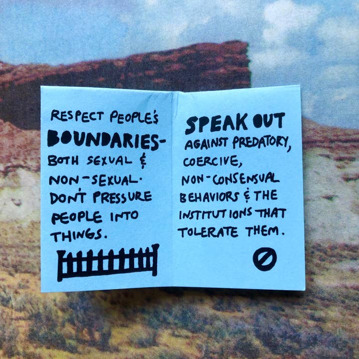 Pleasure Pie – Großhandel Buch für Jugendliche und junge Erwachsene – Wie man eine Kultur der Zustimmung aufbaut – Feministisches Mini-Zine zur Aufklärung über Sex3