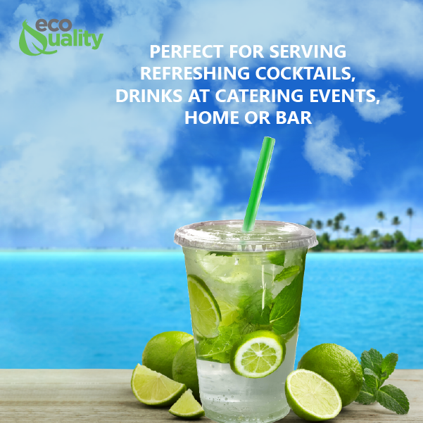 EcoQuality - Wholesale Disposable Cup - 32Oz Disposable PET Clear Plastic Smoothie Cups with Clear7