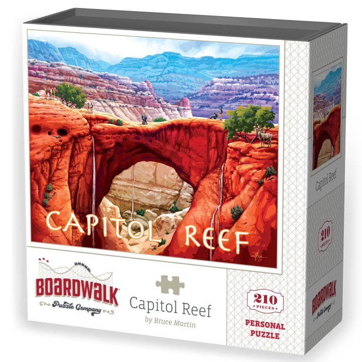 Boardwalk Puzzle Company - Wholesale Puzzle - Adult - Capitol Reef National Park - Personal Puzzle - 210 Piece6