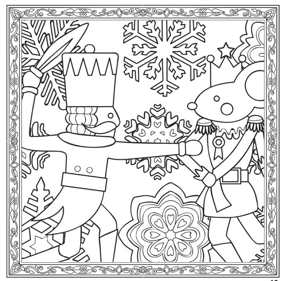 Denali & Co. – Großhandel Mal- & Aktivitätsbuch – Erwachsene – Nussknacker Sweets Malbuch, Weihnachts-Malbuch7