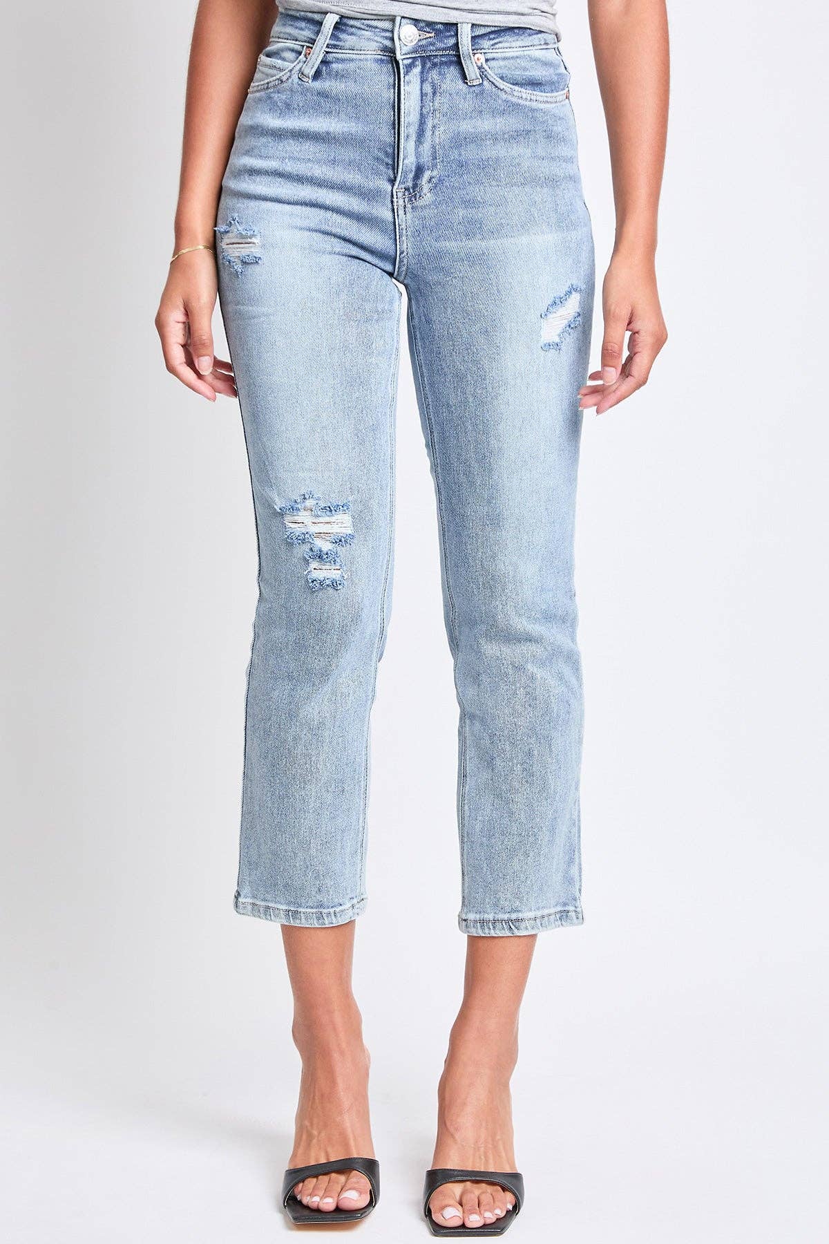 YMI - Wholesale Jeans - Women's - Luxe High Rise Vintage Stretch Straight Leg Jeans-P02716010