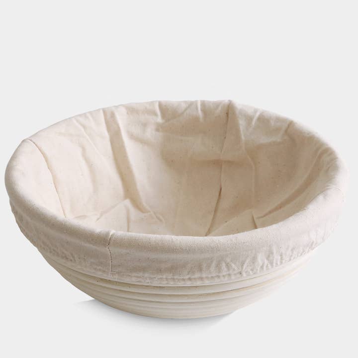 Breadtopia - Wholesale Bread Pan - Round Proofing Basket and Liner