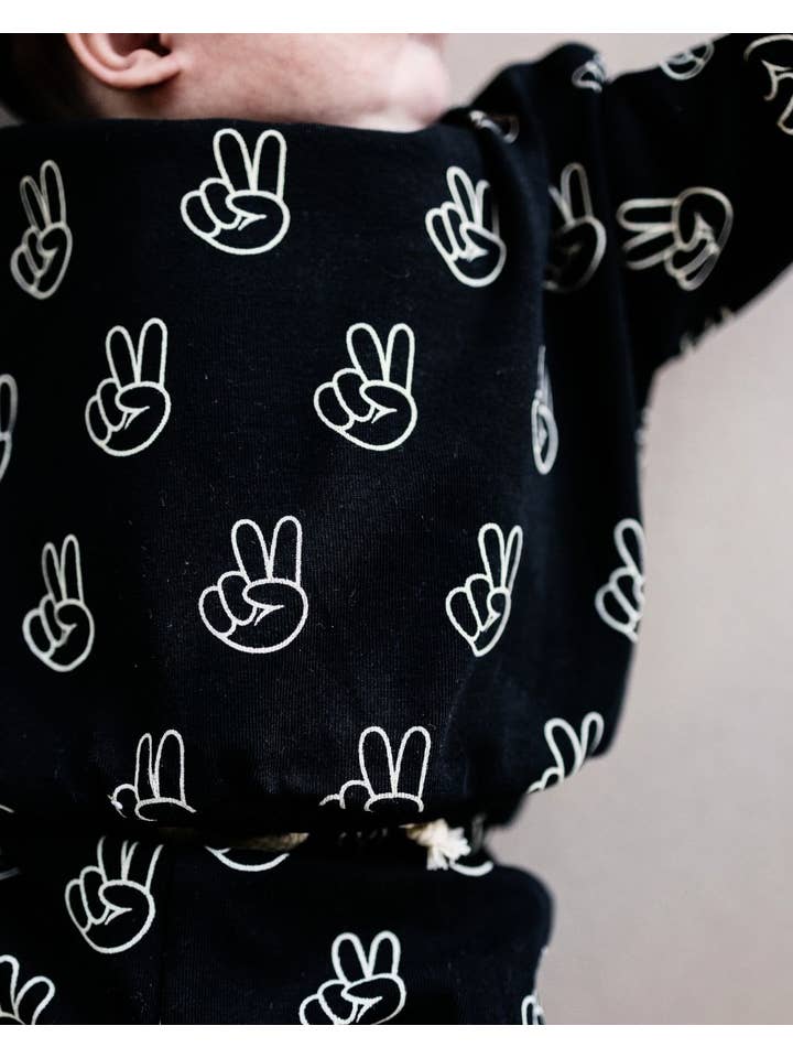 Lucky Panda Kids - Venta al por mayor Conjuntos de ropa cómoda - Niños - Conjunto Jogger | Good Vibes