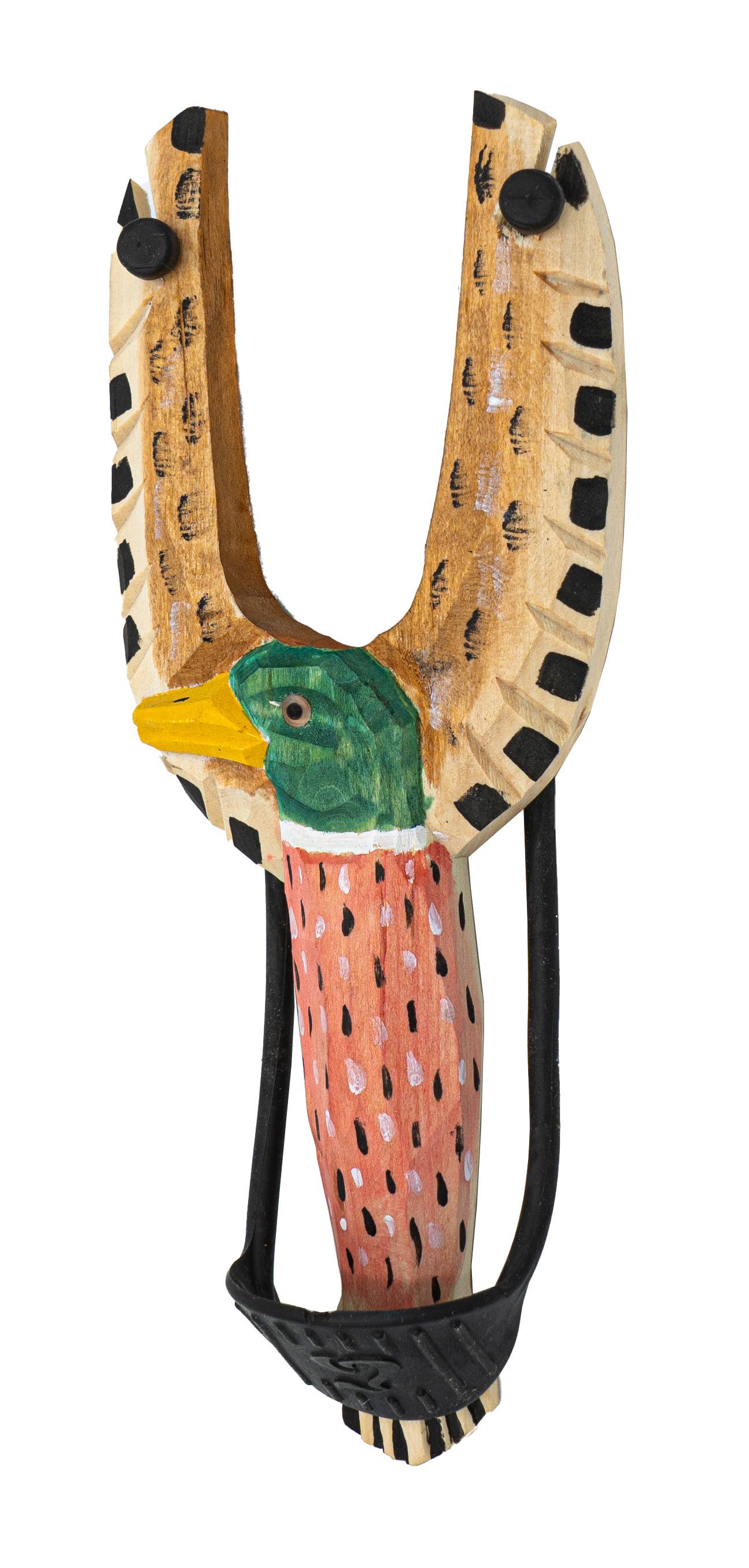 Pawnee Bill’s - Vendita all'ingrosso Fionda - Bambini - Fionde in legno con teste di animali in resina37