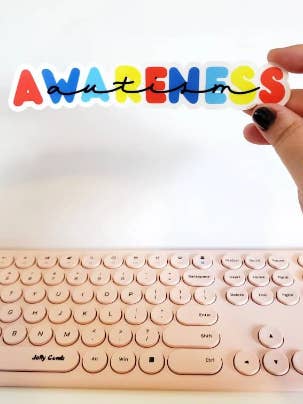 Autocollant Sensibilisation pour la vente par IAG Designs