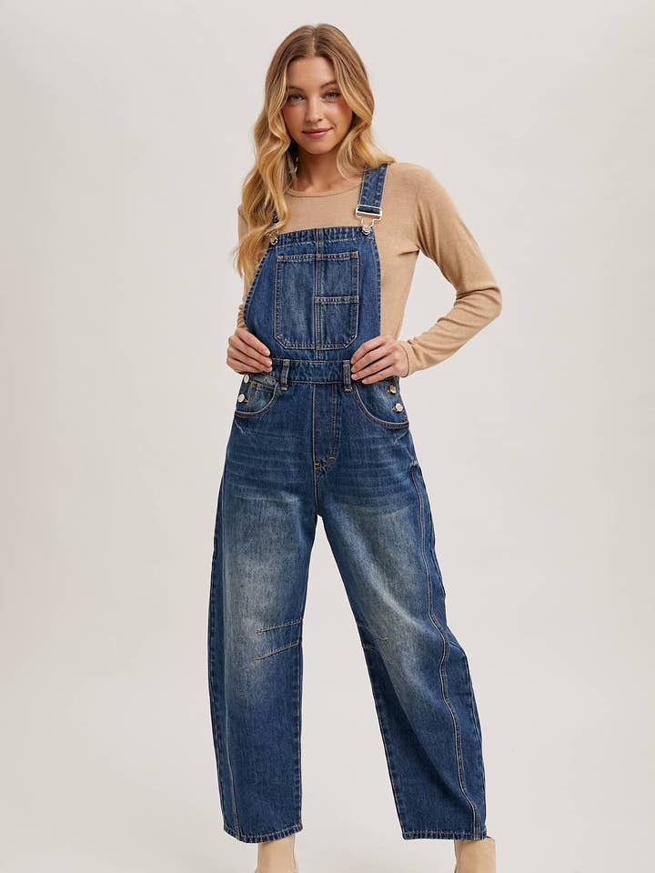 Dk Wash BARREL OVERALLS for wholesale on Faire0