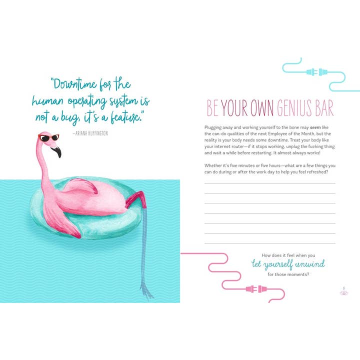 Microcosm Publishing & Distribution - Wholesale Journal/Diary - Zen as Fuck at Work - Guided Journal2