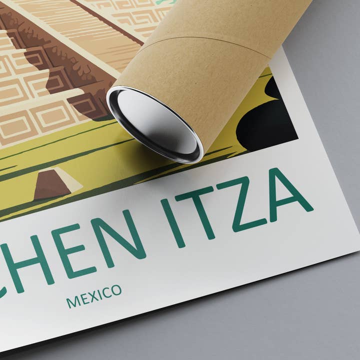TravelzonaArt - Vendita all'ingrosso Poster - Poster di viaggio Chichen Itza Messico5