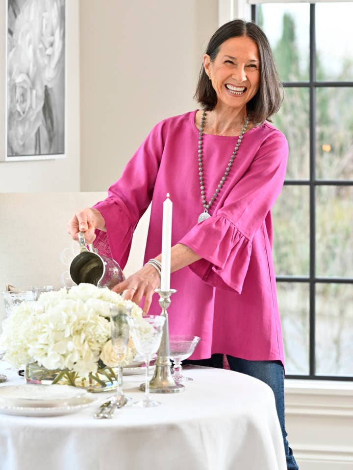 Arte Italica & Crown Linen Designs - Wholesale Tunic - Women's - Bella Top - New Colors12