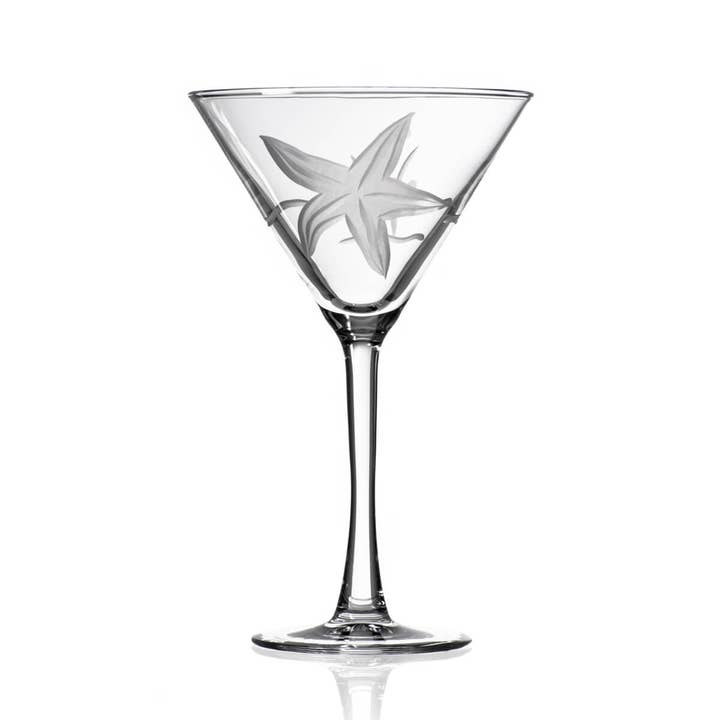 Rolf Glass - Vente Verres à cocktail/alcool - Verre à Martini en étoile de mer