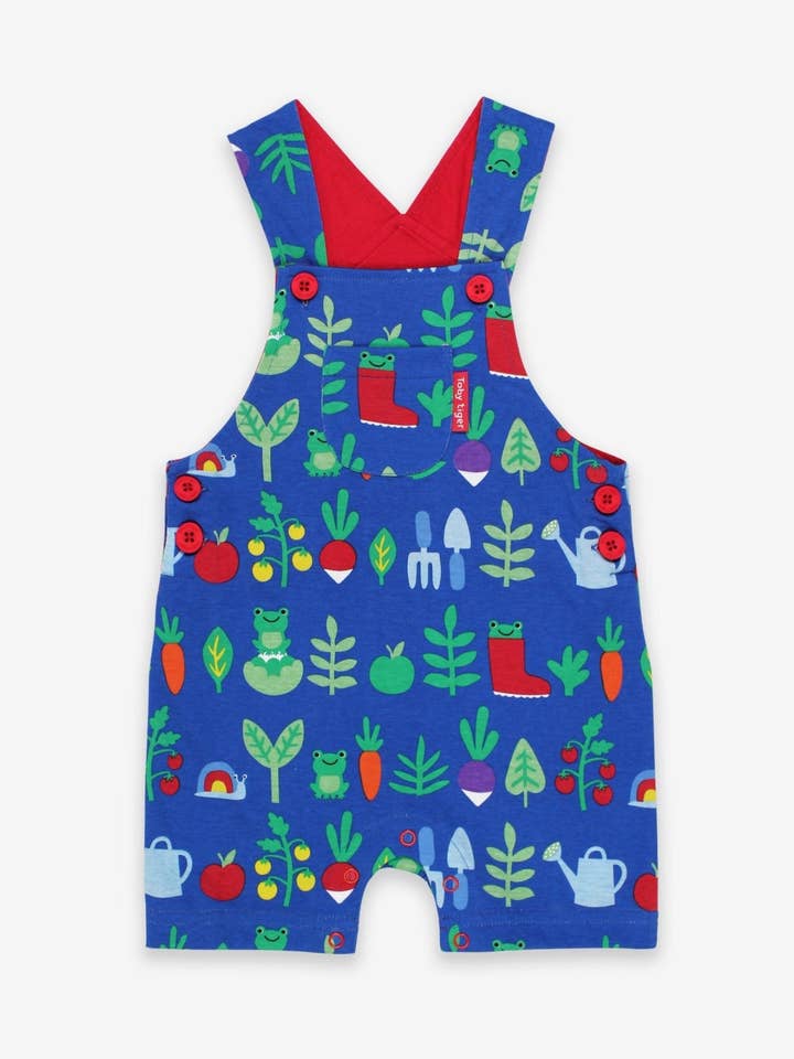 Peto infantil de algodón orgánico con estampado de huerto. para venta al por mayor de Toby Tiger GmbH