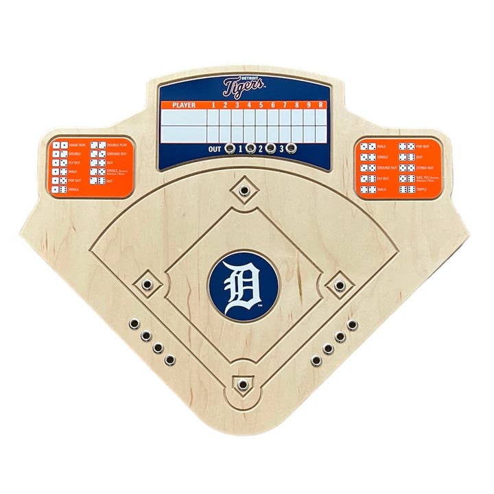 Match de baseball des Detroit Tigers de la MLB pour la vente par Across the Board