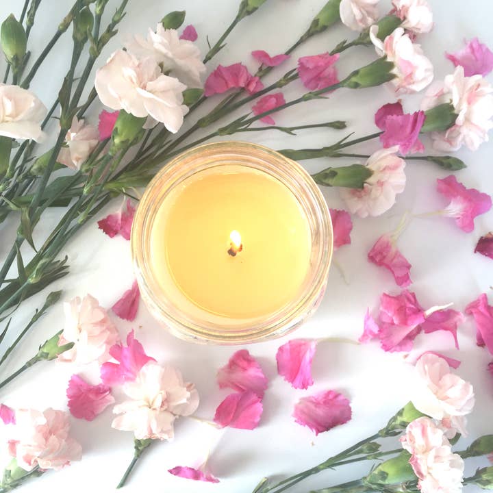 The Bathing Raven Candle Co. - Wholesale Jar/Filled Candle - Bohemian Paris | Farmhouse Mason Collection Soy Candle1