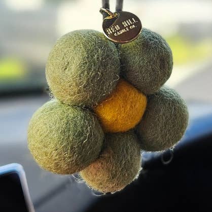 Australian Bush Felt Flower Air Freshener for wholesale by Red Hill Candle Co.