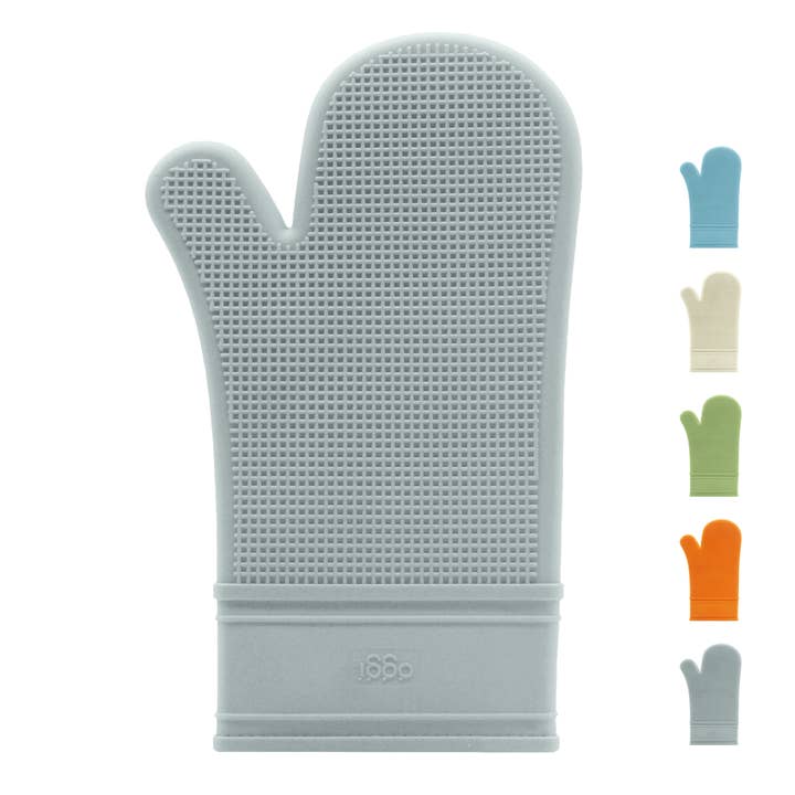 Oven Mitt, Silicone - Grey for wholesale by Oggi