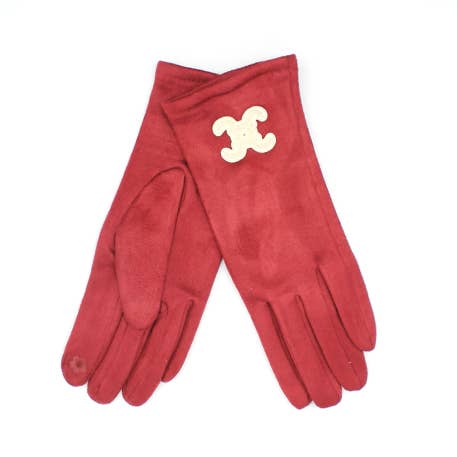 Vimoda - Wholesale Gloves - Women's - GANT Suede gloves with CC LOGO6