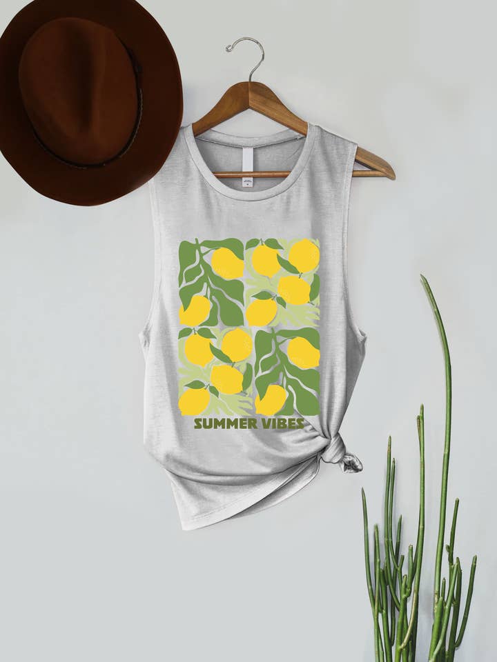 Canotta grafica - Atmosfera estiva per la vendita all'ingrosso da parte di PINK NABI