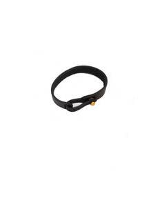 Single Wrap Leather Bracelet Black for wholesale by Haiti Design Co.