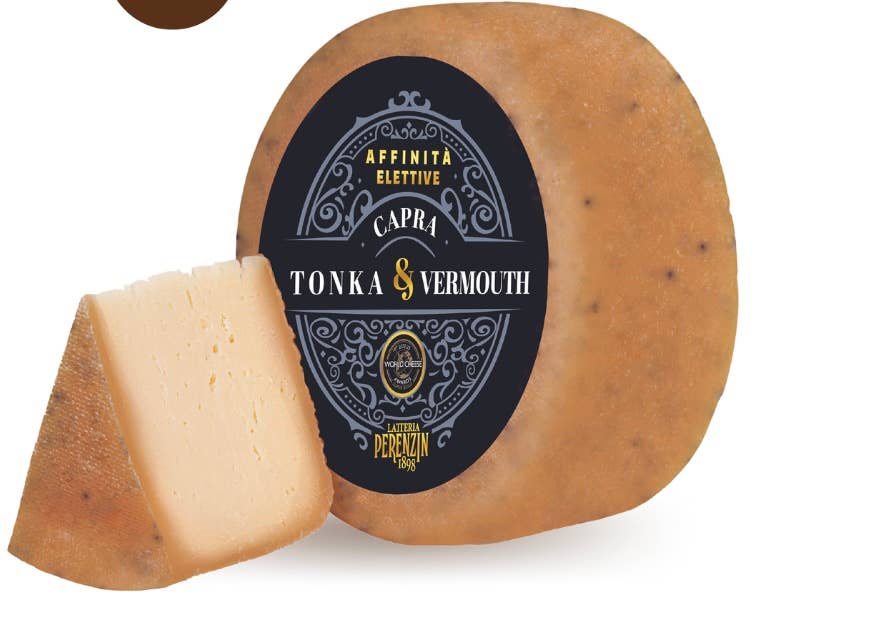 Il Mercante di Terra - Wholesale Cheese - Tonka & Vermouth Goat Cheese
