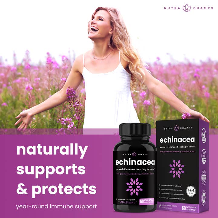 NutraChamps – wholesale Oral supplement/vitamin – Echinacea - Immunity Booster 3