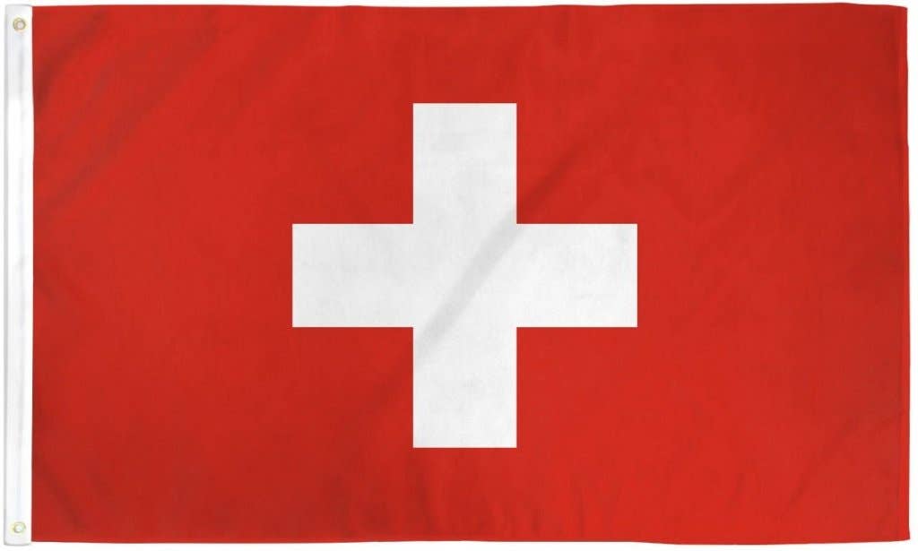 Flags Importer - Wholesale Flag - Switzerland Flag 3x5ft Poly1