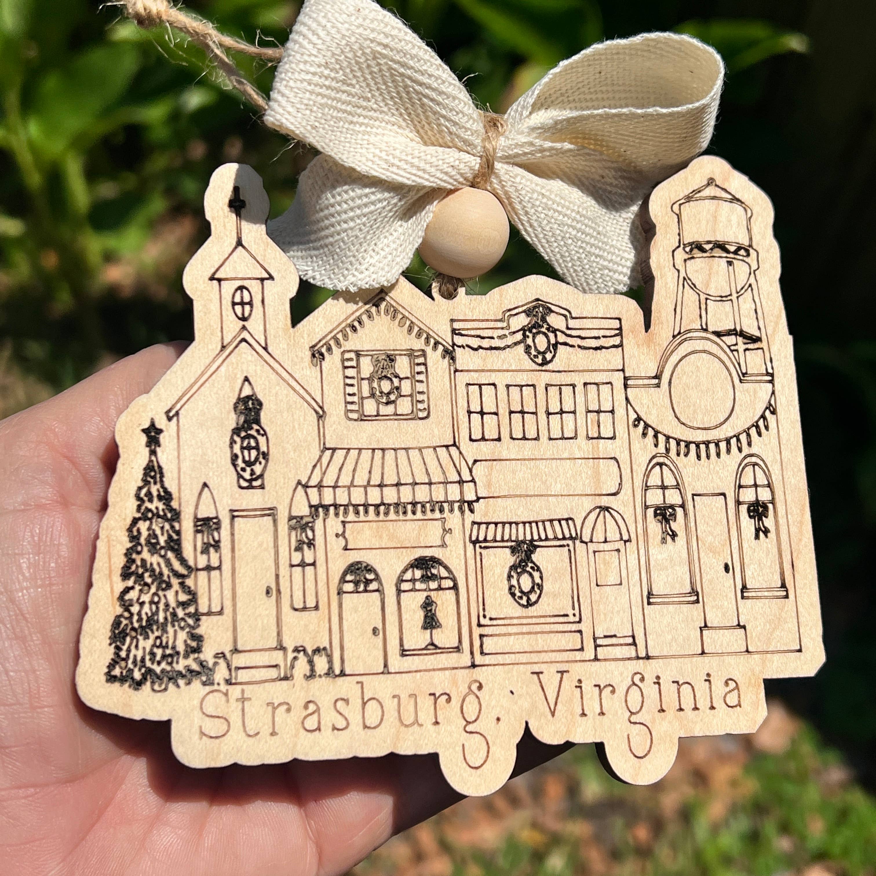 Geaux Magnolia – wholesale Prydnad – Small Town Street Anpassad julprydnad Main Street 2