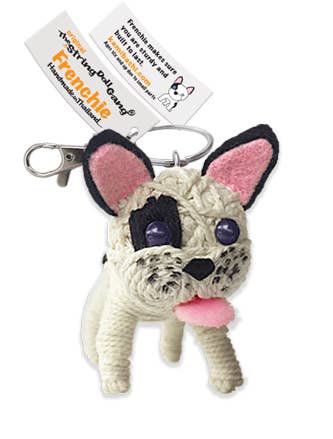 Kamibashi - Wholesale Keychain - Unisex - Frenchie the French Bulldog String Doll Keychain1
