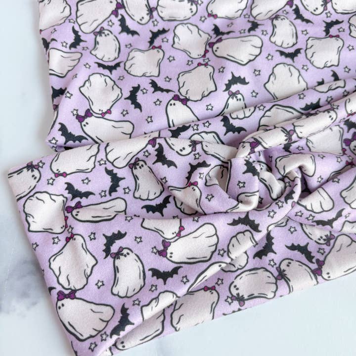 Bandeau pour adultes avec fantômes violets (6 BANDEAUX) pour la vente par Harps Hobbies