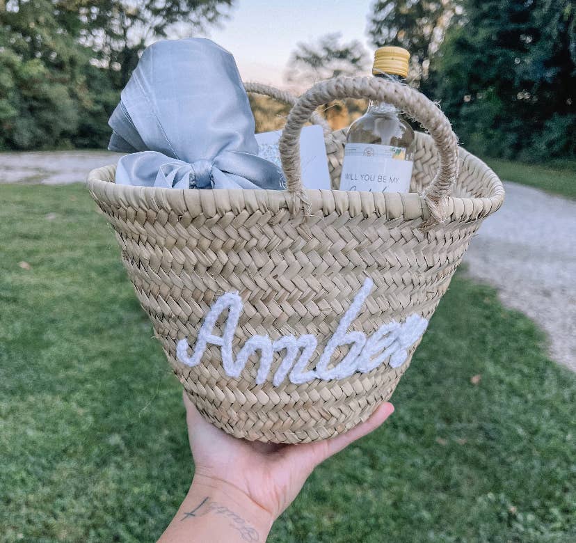 Mikwi - Wholesale Beach Bag - Personalized Beach Bag, Customized Straw - Palm Leaf Basket8