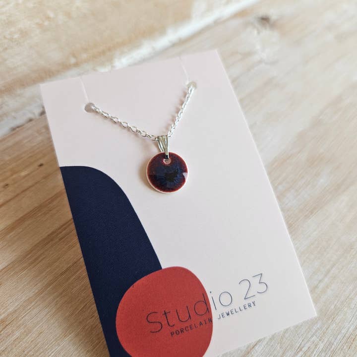 Studio 23 Ceramics - Wholesale Individual Charm/Pendant - NEW DESIGN Pendant Circle3