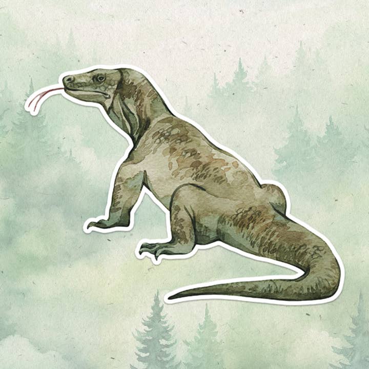 Soul Familiar – Engroshandel Klistermærke – Komodo drage klistermærke