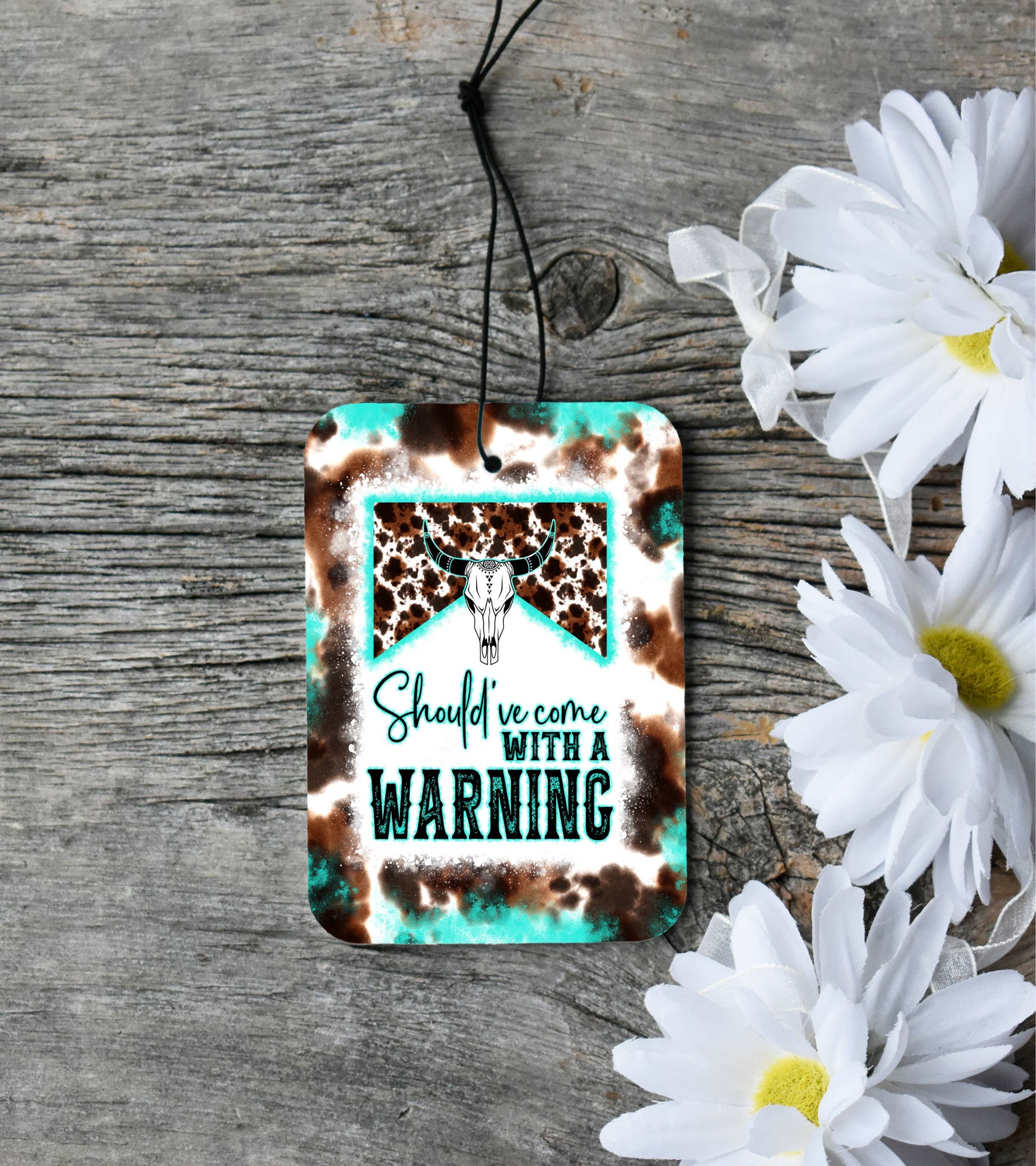 Knotty Nest - Wholesale Car Freshener - Unisex - Should've Come With A Warning Air Freshener0