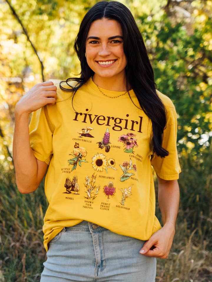 Rivergirl Ringspun Kurzarm-T-Shirt für den Großhandel von Lakegirl