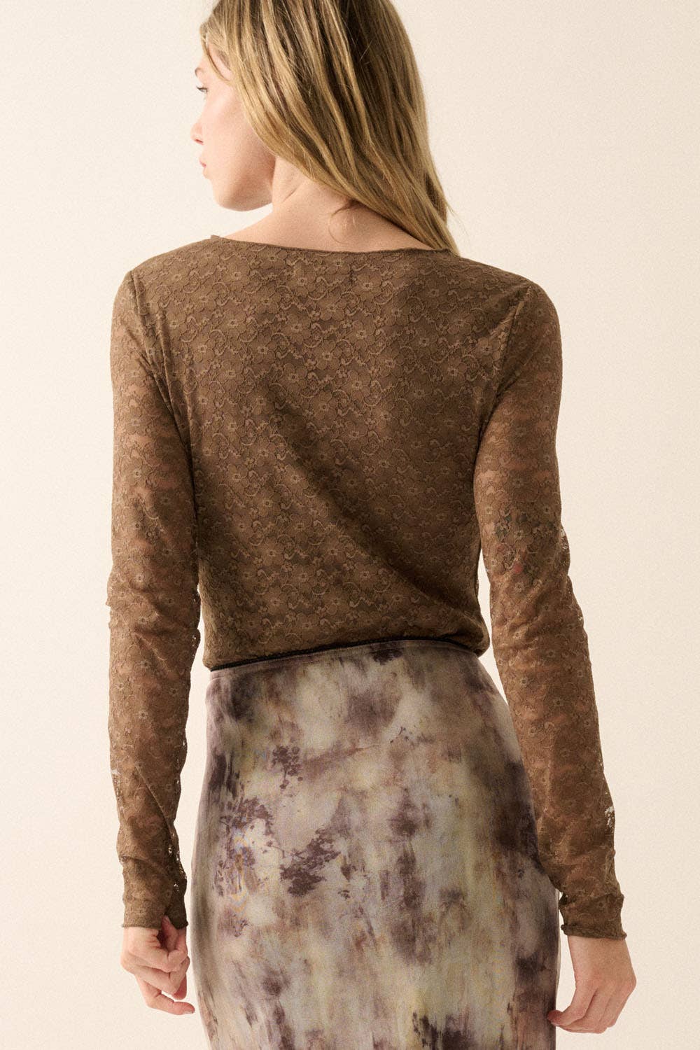 Promesa USA - Vendita all'ingrosso Body - Donna - Body in pizzo floreale7