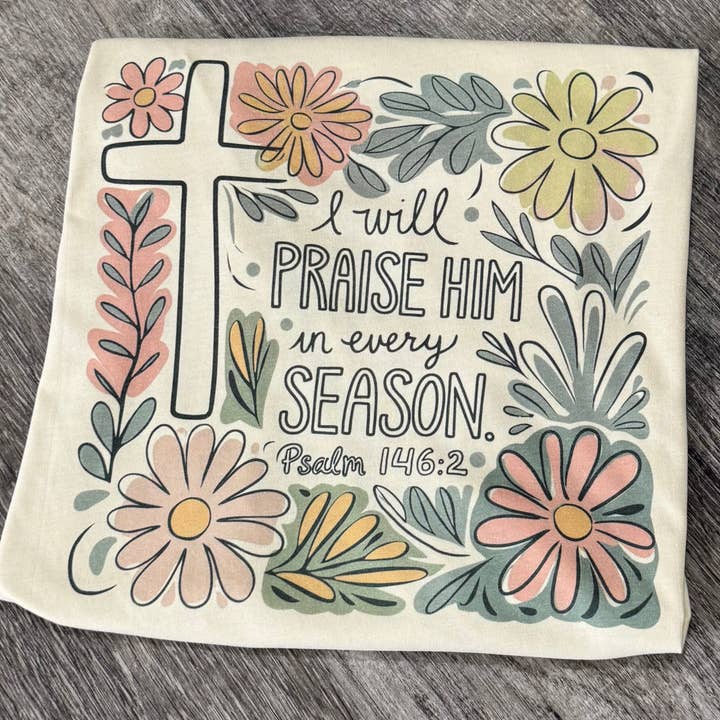 I Will Praise Him Graphic T-shirt for wholesale by Rebellious Rose LLC