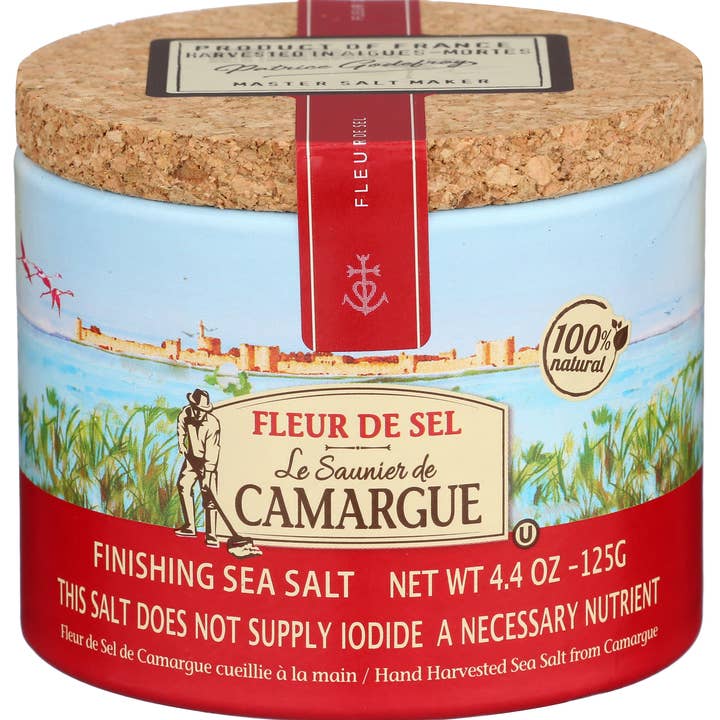 LE SAUNIER DE CAMARGUE FLEUR DE SEL FINISHING SALT for wholesale by Sanniti