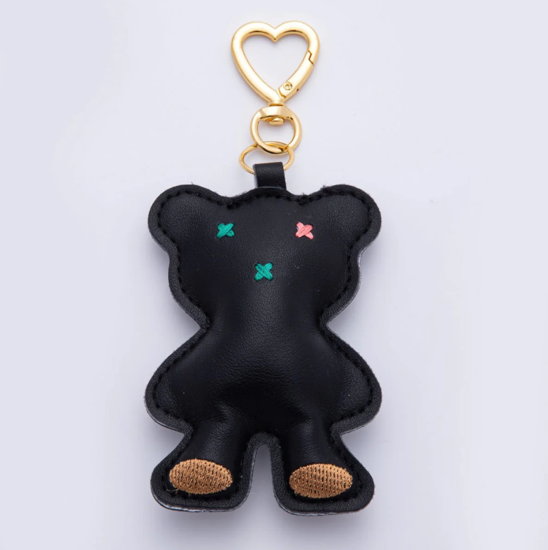 Simply Jewels - Vente Porte-clés – femme - Porte-clés en cuir Ours ✦ BC-21WB0421