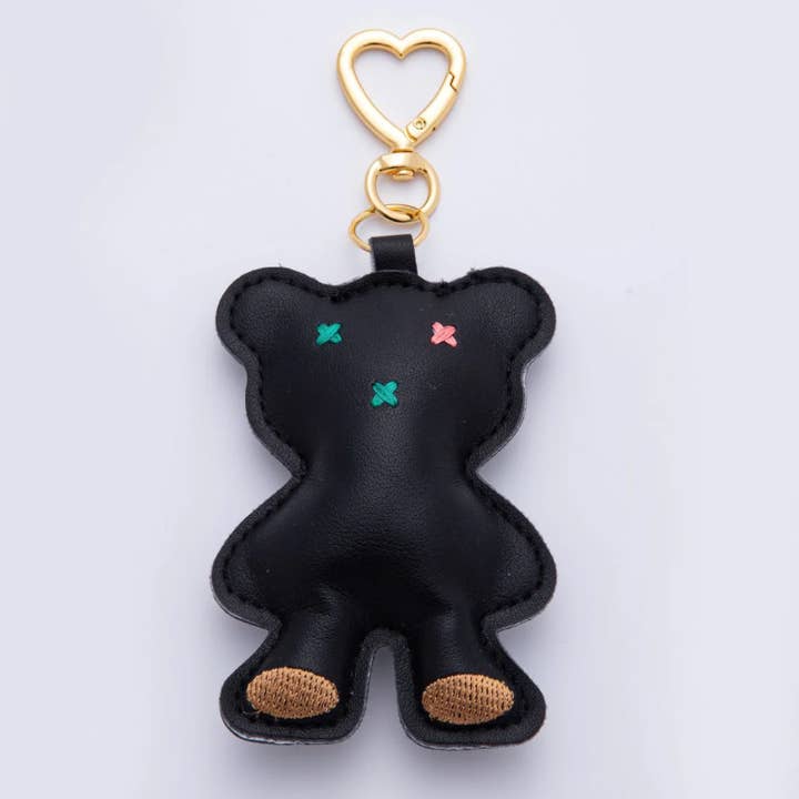 Simply Jewels - Vente Porte-clés – femme - Porte-clés en cuir Ours ✦ BC-21WB0421