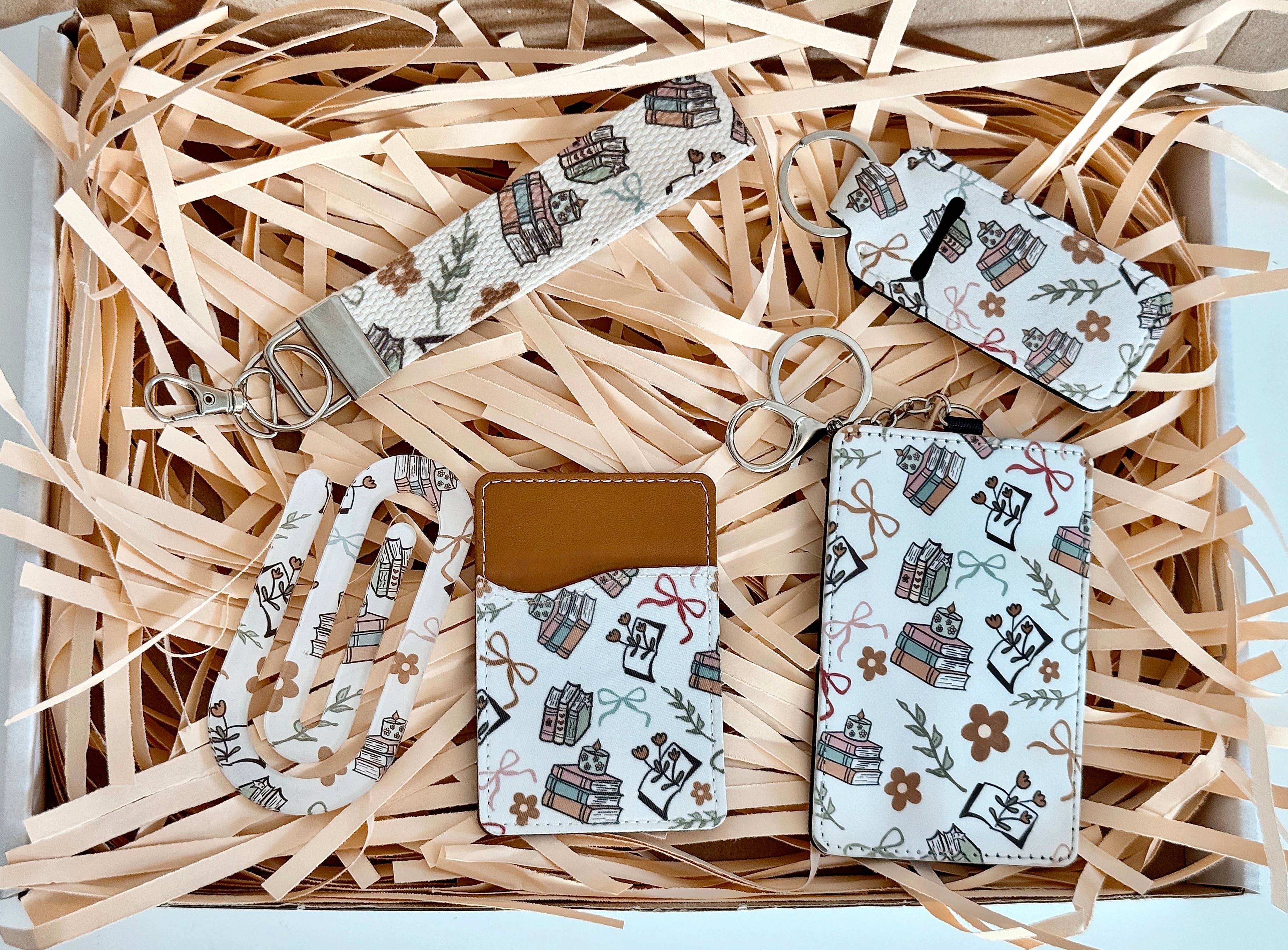 the cute cloud - Wholesale Gift Bag Set/Pack - Gift Box ''The Reader'' Matching Accessory Bundle 12 Pattern2