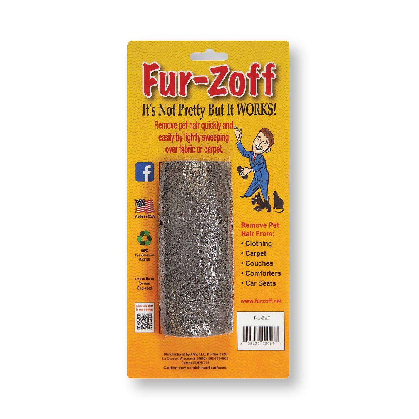 Fur-Zoff - Vente Outil de toilettage – chien - Épilateur pour animaux de compagnie Fur-Zoff0