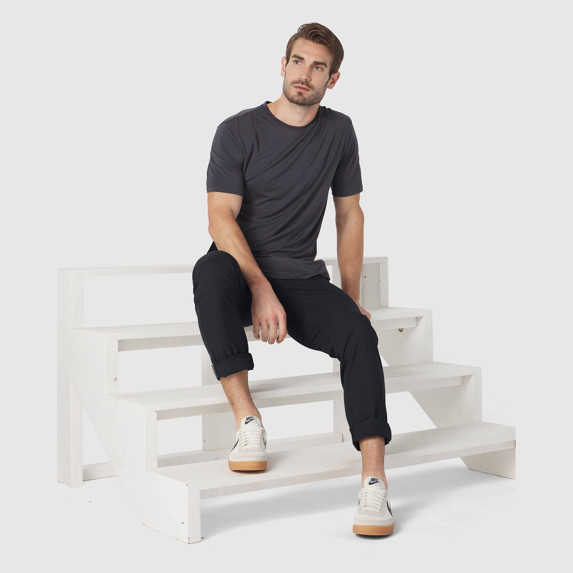 Anytime Tees - Asphalt for wholesale on Faire3