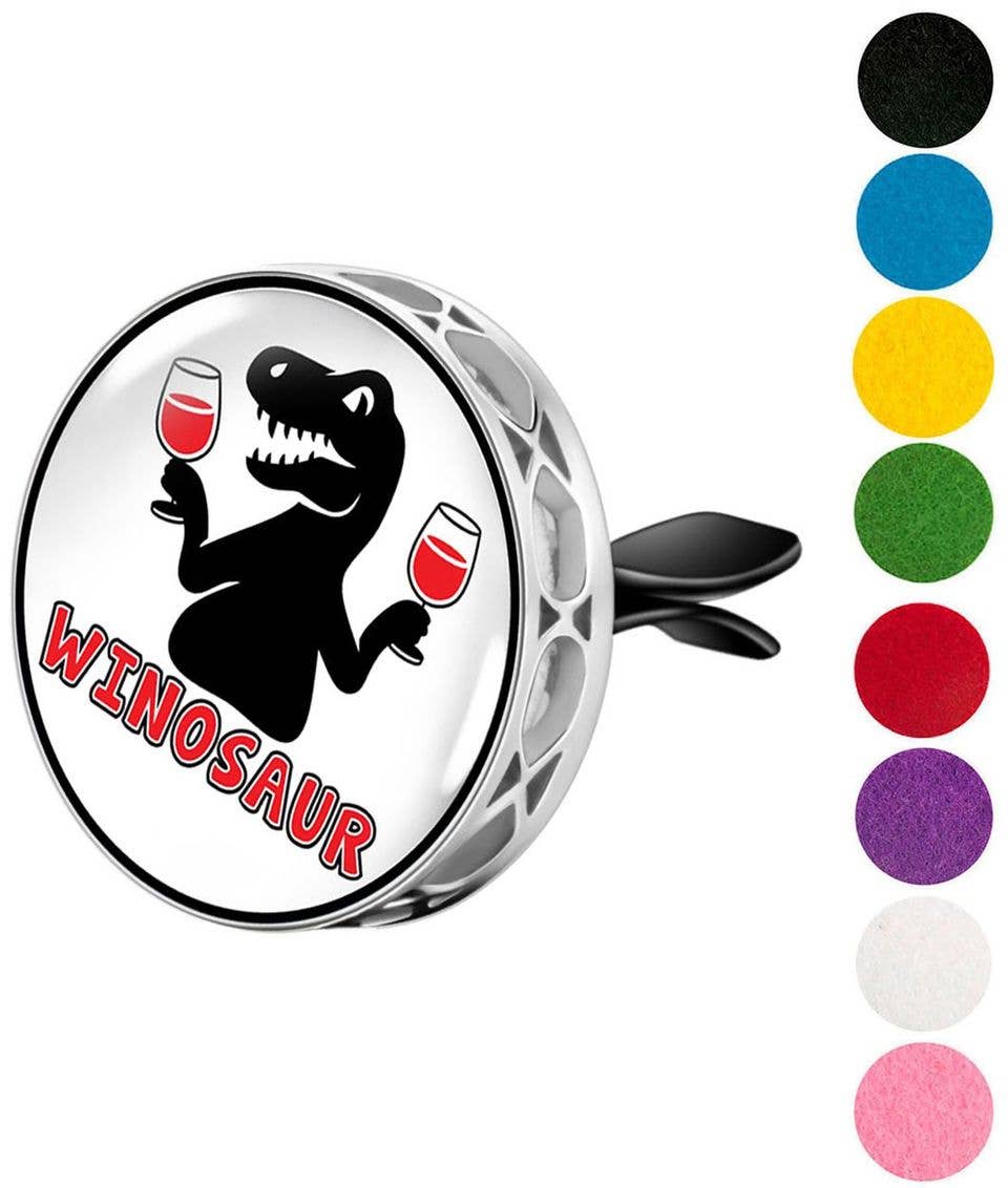 Wild Essentials - Wholesale Car Freshener - Unisex - Winosaur Car Vent Diffuser for Essential Oils
