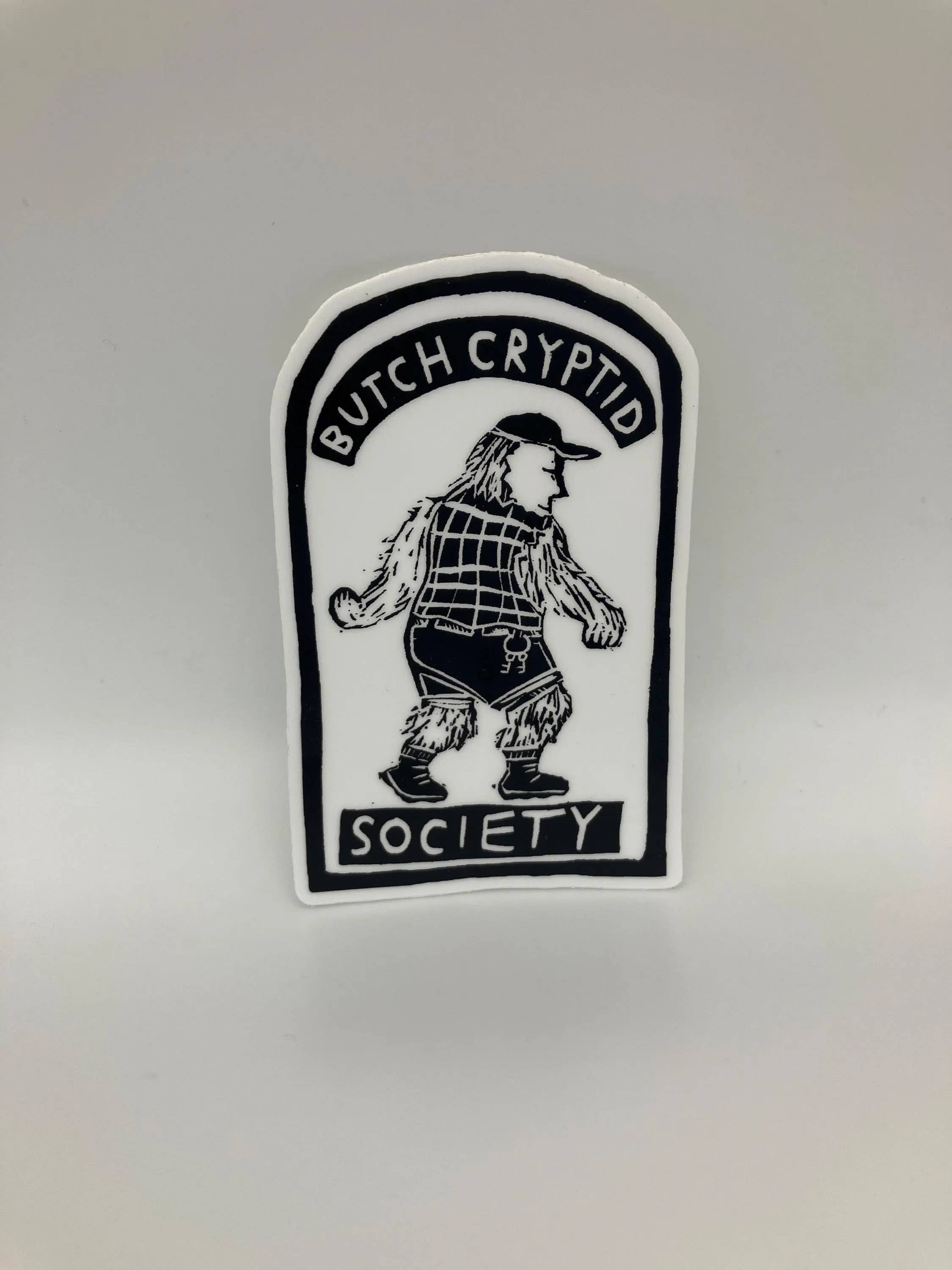 Coyotesnout - Wholesale Sticker - 3" Vinyl Sticker - Butch Cryptid Society