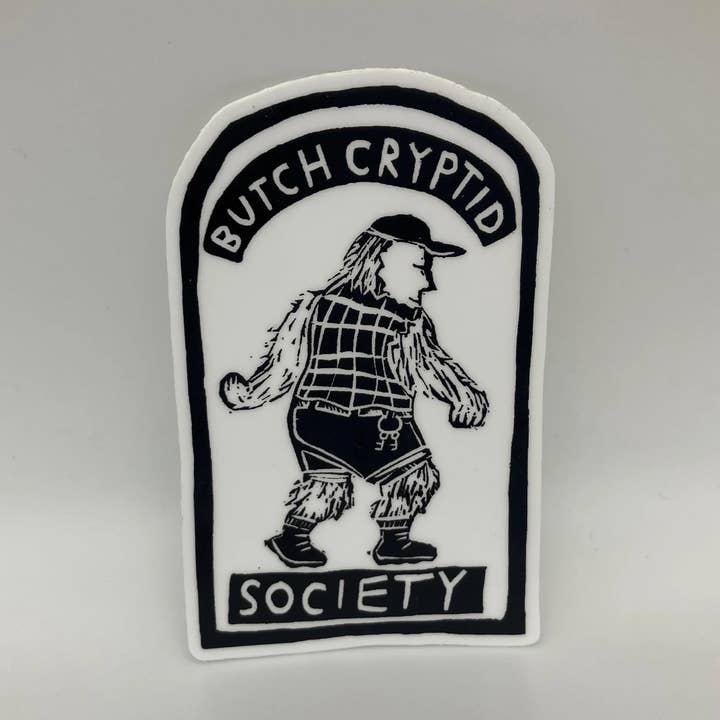 Coyotesnout - Wholesale Sticker - 3" Vinyl Sticker -  Butch Cryptid Society0
