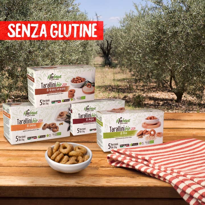 Le deliziose pasticceria sas Ti fa bene bio - Wholesale Puffed Snack - Tipico snack salato pugliese - Taralli biologici con grano saraceno2