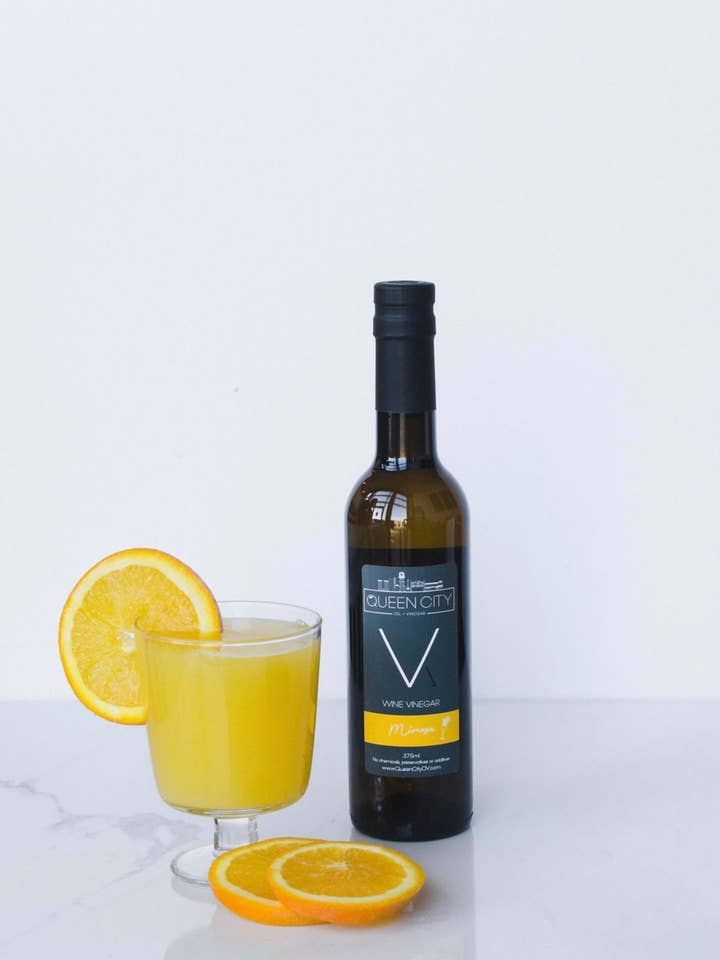 Mimosa Wine Vinegar for wholesale by Queen City + Co.