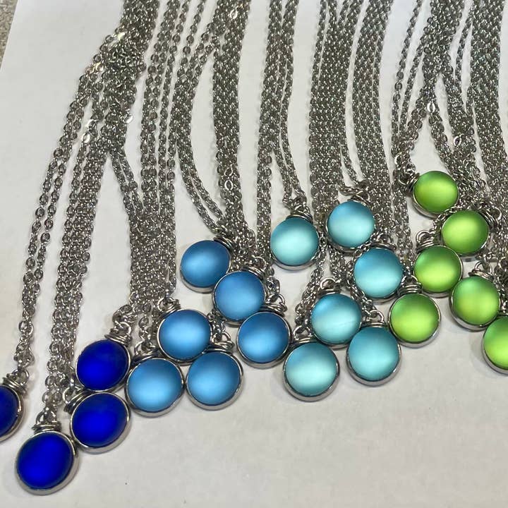 Spirit Glassworks - Wholesale Pendant/charm necklace - Glass Drop Necklace2
