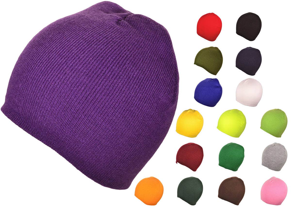 Buck Wholesale – Großhandel Beanie – Damen – Wintermützen, kurze Mützen, Strickmützen, Toboggan, schlicht/unbedruckt17