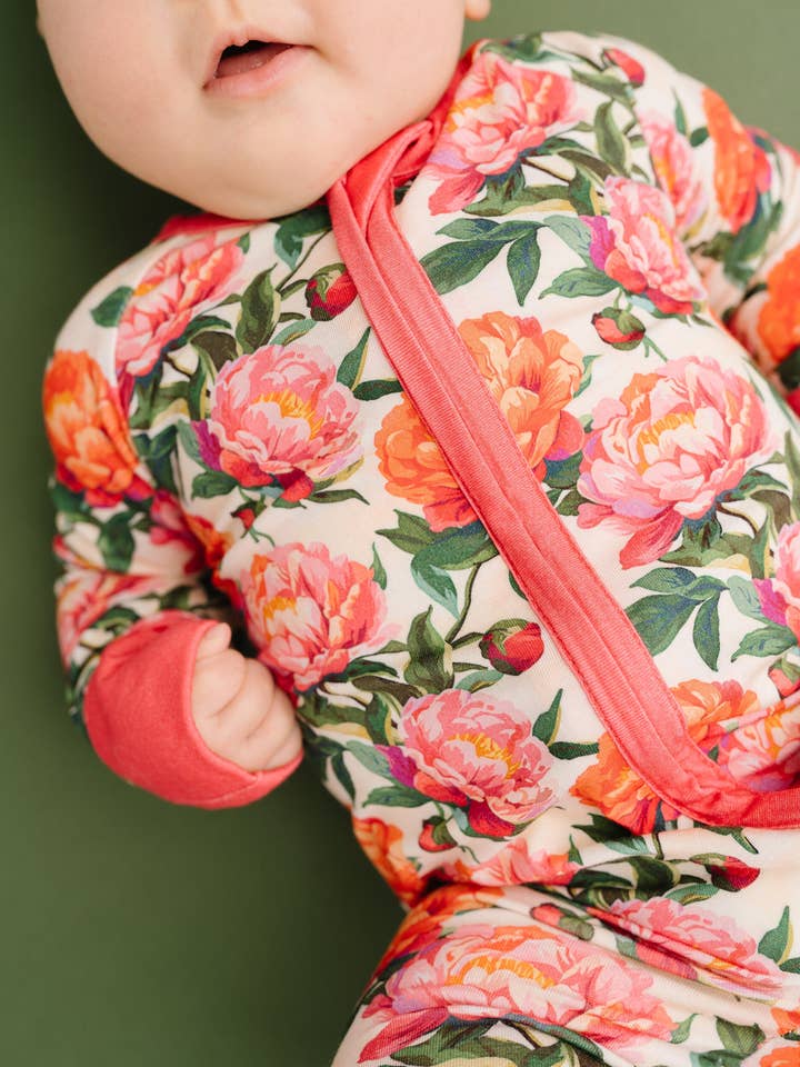 Little One Shop - Wholesale Clothing Set - Baby - Tatum Floral Bamboo Sleeper